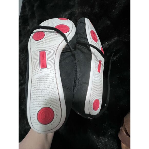 Hong Gang  Boxing Shoes High Top Wrestling Shoe Kids Anti Slip Gym 5 - Picture 5 of 5
